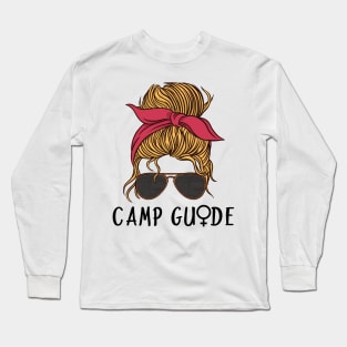 Camp Guide Feminist Women's Rights Empower Women Symbol Long Sleeve T-Shirt